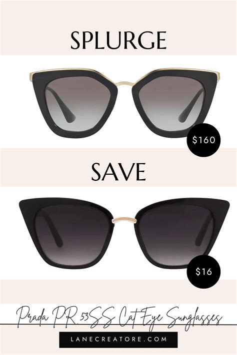 prada subglasses dupe|Prada Sunglasses: Get the Designer Look on Amazon .